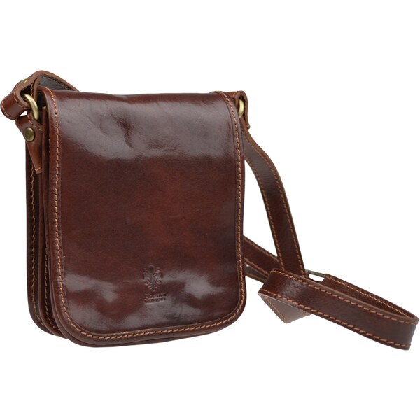 Dámska kožená kabelka cez rameno Vito Piccolo Marrone NovaKabelka.sk 11238842