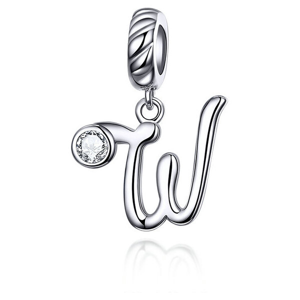 Emporial Royal Fashion visiaci prívesok Písacie písmenko W 41546941