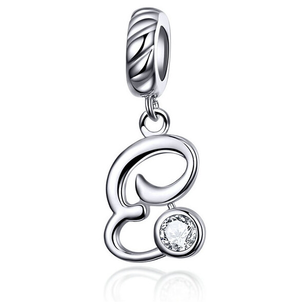 Emporial Royal Fashion visiaci prívesok Písacie písmenko E 41561805