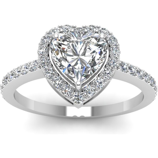 Olivie Strieborný prsteň SRDCE 2974 14271786