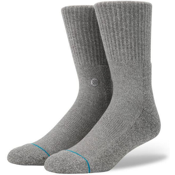Stance Icon Grey Heather - Pánske - Ponožky Stance - Sivé - M311D14ICO 66355919