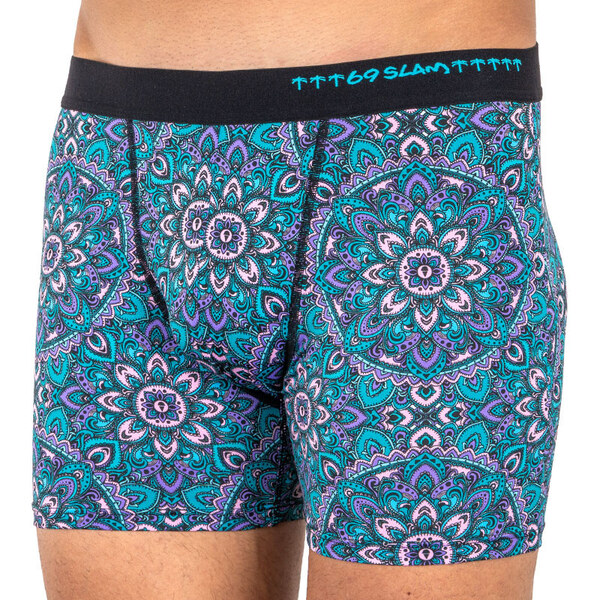 Pánske boxerky 69SLAM fit pastel mandala 65118235