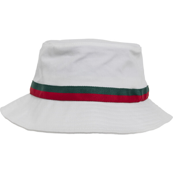 Flexfit Stripe Bucket Hat White/Tan/Green 50677725