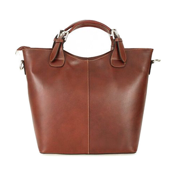 Glara Dámska kožená taška do mesta 36988181