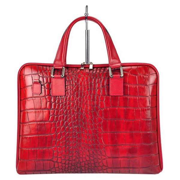 Gregorio Dámska kožená aktovka Marion červená 15399816