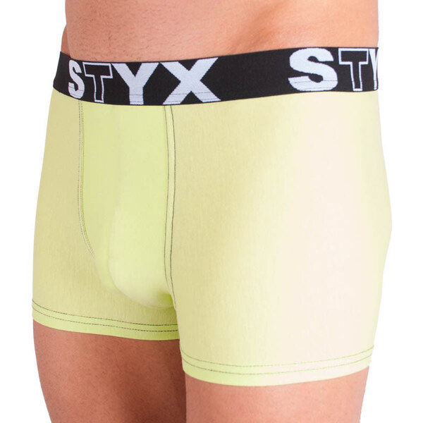 Pánske boxerky Styx športová guma nadrozmer zelenkavé (R4) 3 5196856