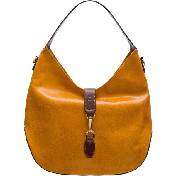 Glamorous by GLAM Santa Croce Dámska kožená kabelka cez rameno s 13816492