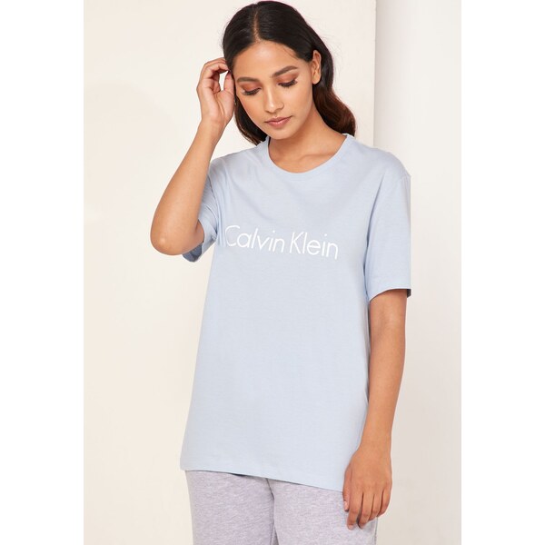 Dámske tričko QS6105E-7JC modrá - Calvin Klein 14115877