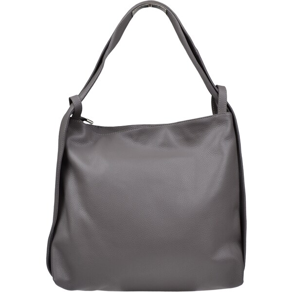 Sivá kožená talianska kabelka Sofia Cenere NovaKabelka.sk 45362805