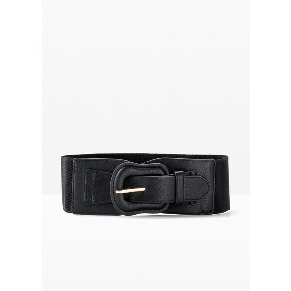 bonprix Strečový opasok, farba čierna 44731623
