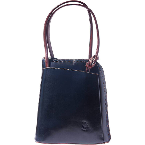 Glara Mestská kožená kabelka 3 v 1 36988175