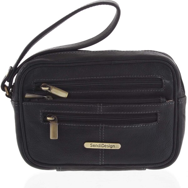 Čierne pánske etue Enrico Benetti 52007 čierna 5713949