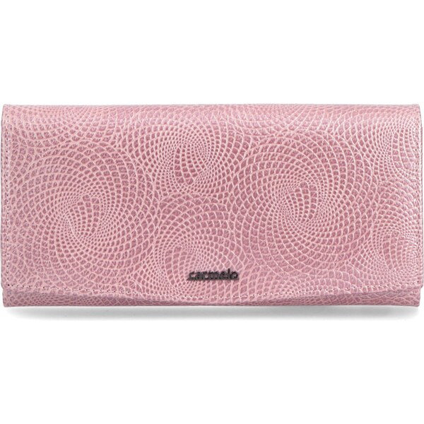 Dámska kožená peňaženka Carmelo ružová 2109 N R 64489618