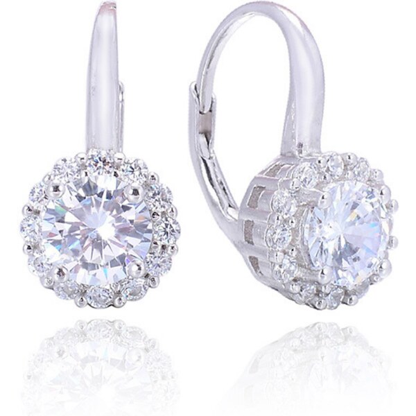 Olivie Strieborné visiace náušnice 2707 14271577