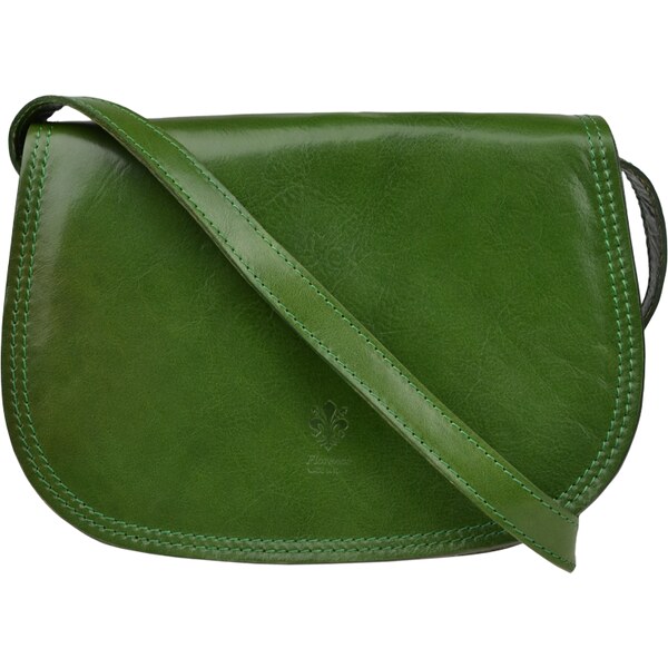 Zelená kožená talianska crossbody kabelka Marzia Verde NovaKabelka.sk 12865585
