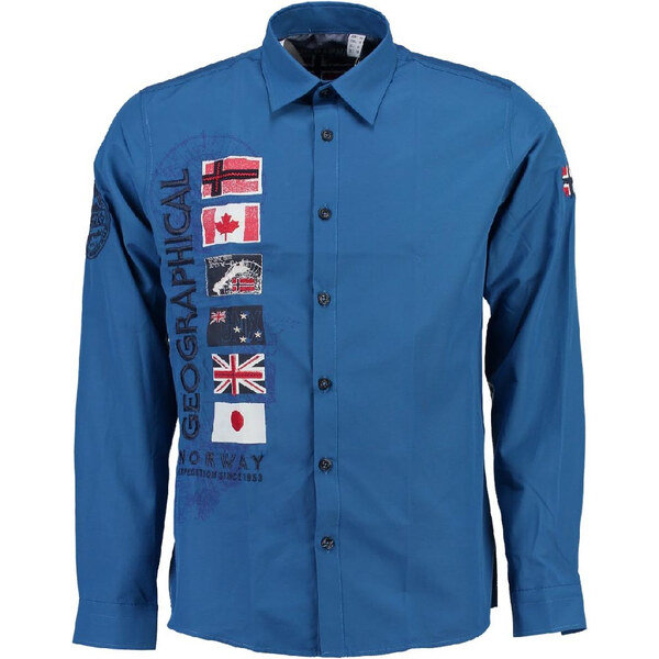 GEOGRAPHICAL NORWAY košeľa pánska ZERABATI LS MEN 100 15519029
