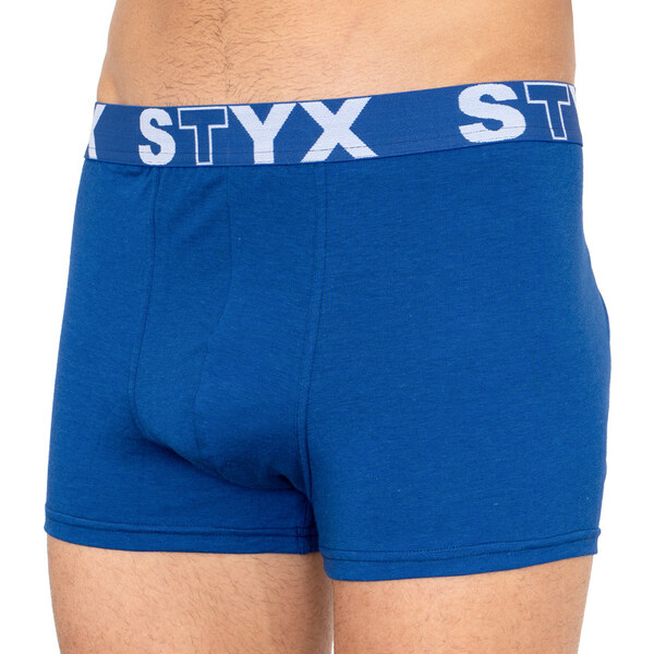 Pánske boxerky Styx športová guma nadrozmer tmavo modré (R968) 5 15334755