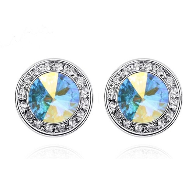 Glory Krištáľové náušnice Bella so zirkónmi 917 8470924