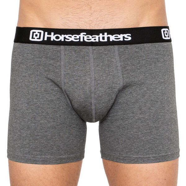 3PACK pánske boxerky Horsefeathers Dynasty heather antracite (AM067B) 13000824