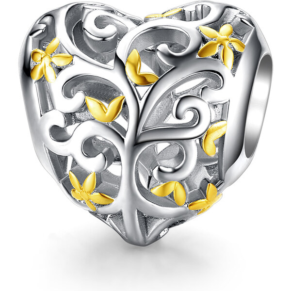 Emporial Royal Fashion prívesok Rozkvitnuté srdce 41695180