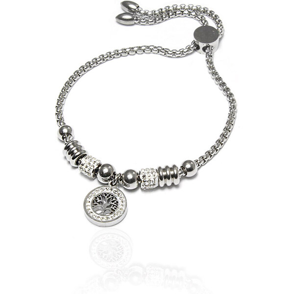 BEMI Design Dámsky sťahovacie náramok strom života sa zirkónmi z 15617481