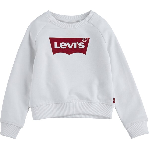 Levis Kids Mikina tmavočervená / biela 56423936