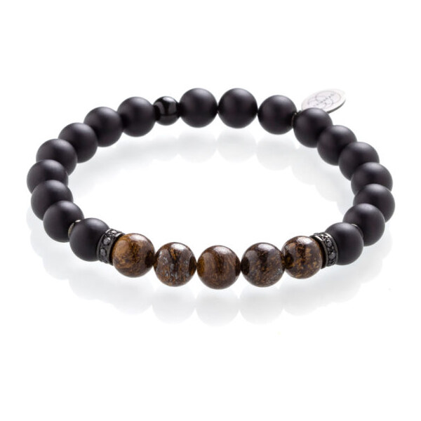 Luxusný pánsky náramok z kameňov Tycoon Trimakasi 21937756