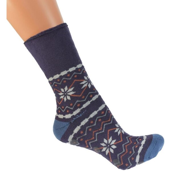 AURA.VIA Zimné tmavo-modré ponožky CHRIS 14472710