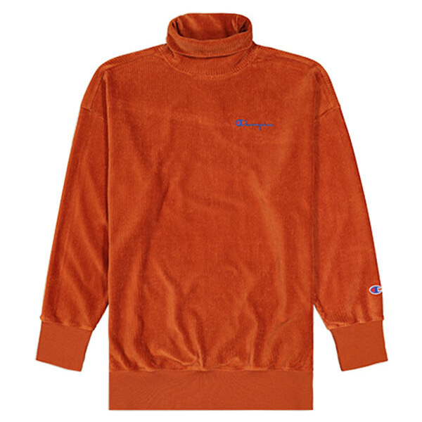 Champion Corduroy High Neck Oversized Sweatshirt - Dámske - Mikina 66355749
