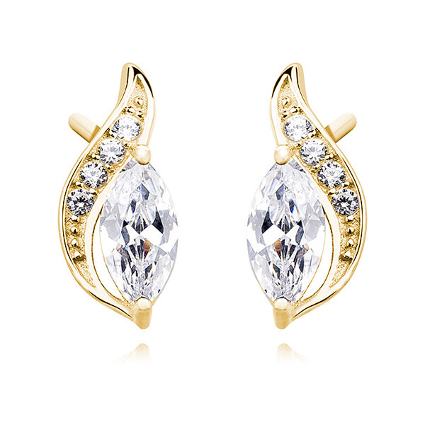 Olivie Strieborné náušnice GOLD 3271 11109425