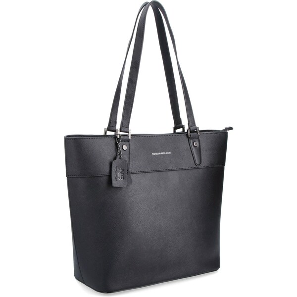 Kožená kabelka cez rameno Noelia Bolger čierna NB 0032 C 64019541