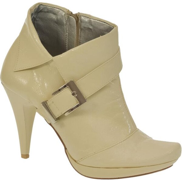 JOHN-C Dámske béžové členkové čižmy LUNDIA 8564189