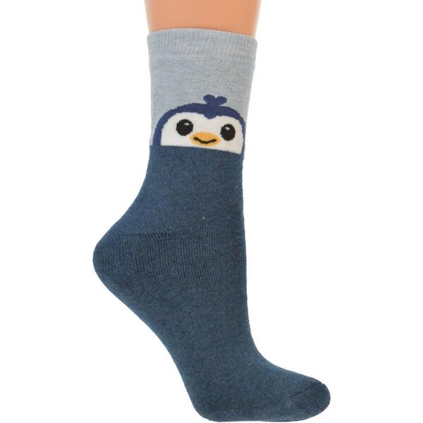 AURA.VIA Tmavo-modré termo ponožky PET 28784849