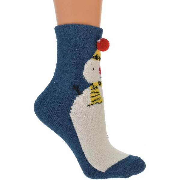 AURA.VIA Zimné modré ponožky NICHO 2 14684461