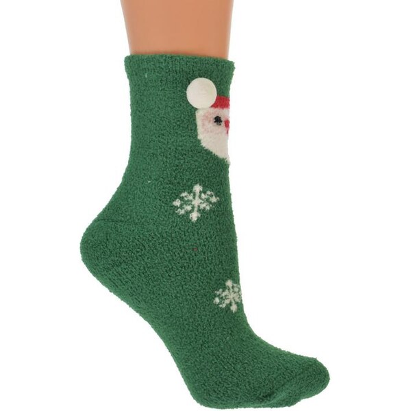 AURA.VIA Zimné zelené ponožky NICHO 28837354