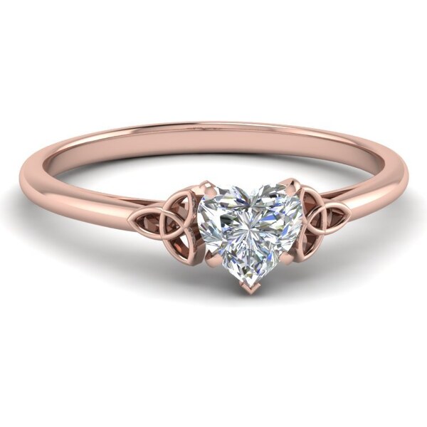 Olivie Strieborný prstienok ROSE so srdiečkom 3364 14797935