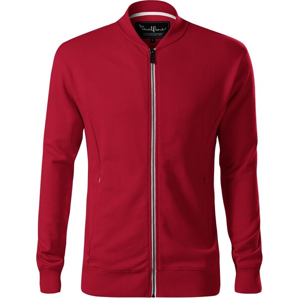Malfini Premium Pánska mikina na zips s elegantným golierom 64555145