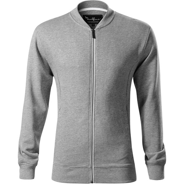 Malfini Premium Pánska mikina na zips s elegantným golierom 19817096