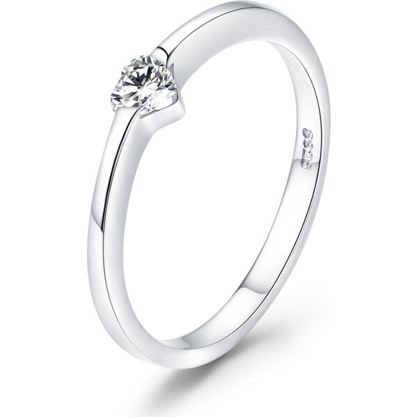 Olivie Strieborný prsteň SRDIEČKO 3394 14842419