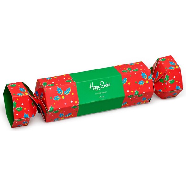 Ponožky Happy Socks darčekové balenie Christmas Cracker Holly 14826148