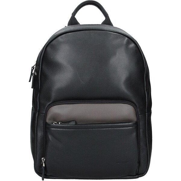 Pánsky kožený batoh Hexagona Lion - čierno-hnedá 48227443