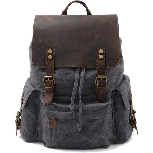 Glara Nepremokavý vintage batoh 57937850