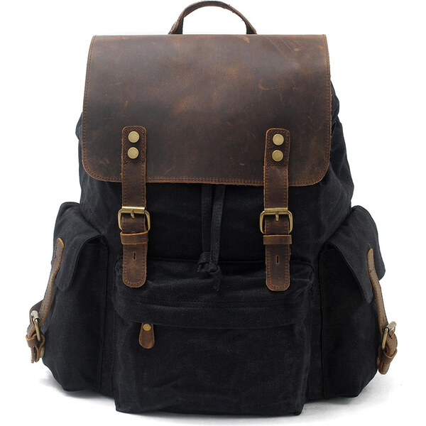 Glara Nepremokavý vintage batoh 57937851