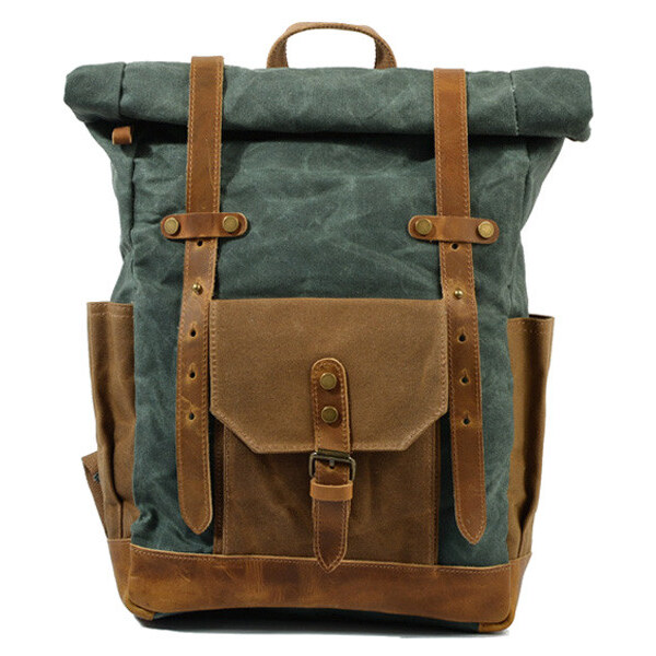 Glara Rolovací plátený nepremokavý batoh 29091633