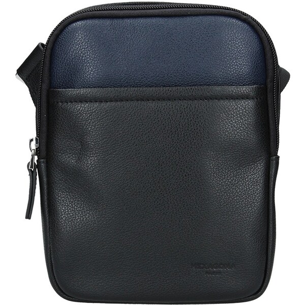 Hexagona Pánska taška na doklady Hexagon Ruben - čierno-modrá 57796074