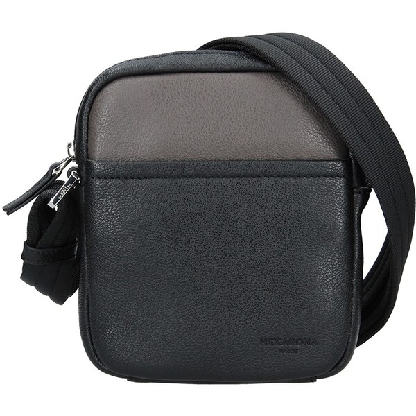 Hexagona Pánska taška na doklady Hexagon Anders - čierno-hnedá 48227426