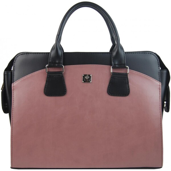 PUNCE LC-01 staroružová matná dámska kabelka pre notebook do 15.6 14870755