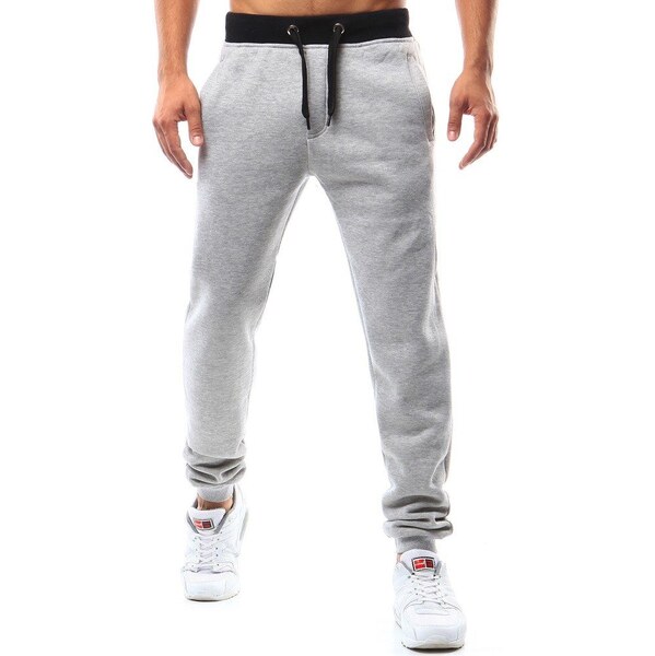 Dstreet Trendy pánske tepláky v šedom prevedení 60940414