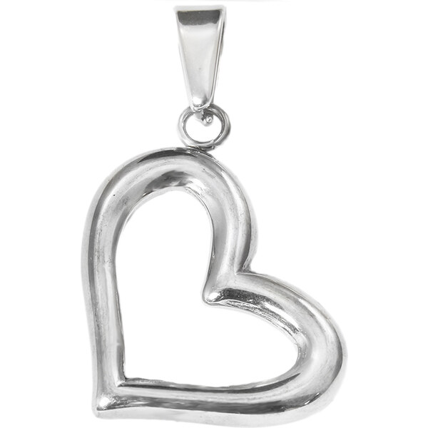 BM Jewellery Dámsky prívesok srdce 2,2 x 2,7cm Valentín z chirurgickej 15617486