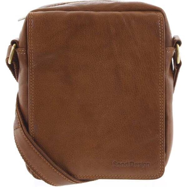Pánska kožená taška hnedá - SendiDesign Lorem hnedá 56864117